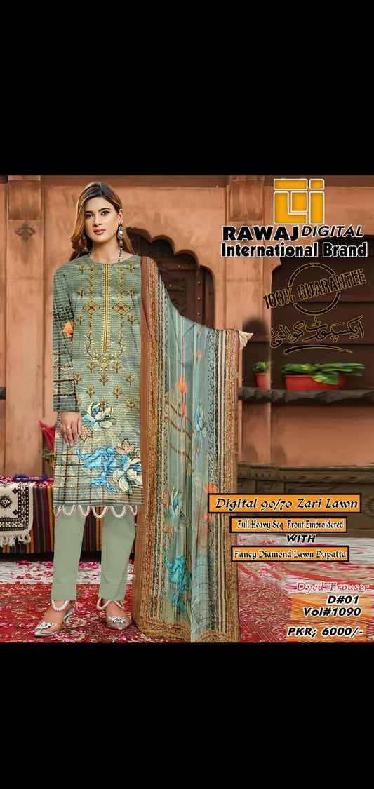 Rawaj international brand 3pc