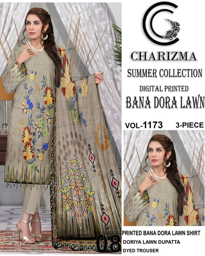 Charizma Bana Dora lawn 3pc