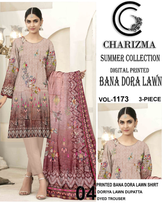 Charizma Bana Dora lawn 3pc