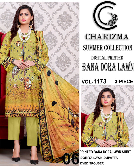 Charizma Bana Dora lawn 3pc