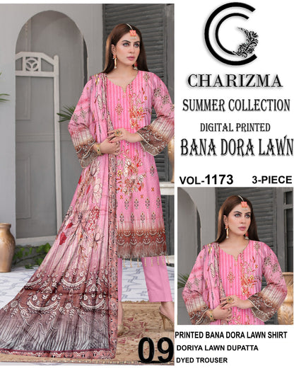 Charizma Bana Dora lawn 3pc