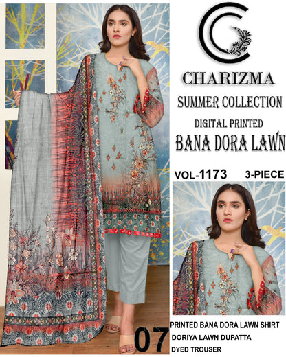 Charizma Bana Dora lawn 3pc